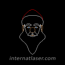 Christmas Laser Animation Pack